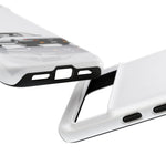 White AE86 Phone Case, JDM Drift Icon Tough Cover