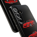 Z28 Red Triview Phone Case Classic Car Illustration