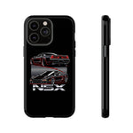NSX Dual View Black Red JDM Sports Car Tough Phone Case Gift