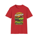 1970 Charger Classic Car T-Shirt — Vintage Muscle Car Graphic Tee