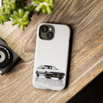 White AE86 Phone Case, JDM Drift Icon Tough Cover