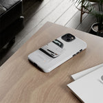 White C5 Z06 Front View phone case | Tough Cover