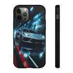 C8 Rain Tunnel Phone Case Racing Tough Case for Corvette Drivers