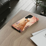 Akita Cherry Blossom Phone Case Sakura Dog Lover Gift