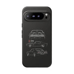 1969 Camaro Z28 Triple View Line Art Tough Phone Case Gift