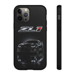 ZL1 Camaro phone case | tough phone case, black muscle car design
