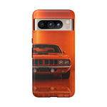 Orange Cuda Phone Case, 71 Classic Muscle Car Tough Cover