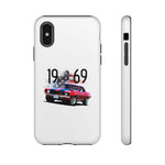1969 Camaro Z28 American Flag Muscle Tough Phone Case Cover