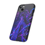 Neon Shrine Maiden phone case | Tough Case, anime vaporwave