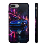 Blue C7 Neon District Tough Phone Case