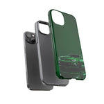 Racing Green Camaro Phone Case, Sports Muscle Car Tough Cover