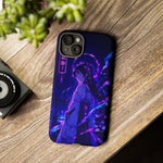 Neon Shrine Maiden phone case | Tough Case, anime vaporwave