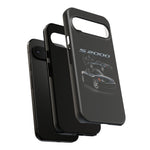 Black S2000 Roadster Collage JDM Tough Phone Case Cover Gift