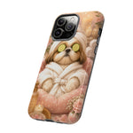 Spa Shih Tzu Phone Case | Cute Dog Relaxation