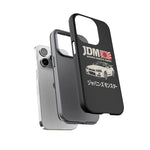R34 Skyline GT-R JDM Rising Sun Tough Phone Case Cover Gift