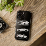 R32 Skyline Phone Case White, Three-View Vector Cover, Gift GTR Fans