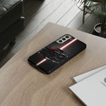 Camaro ZL1 Phone Case, Black Red Racing Stripe Studio Cover, Gift