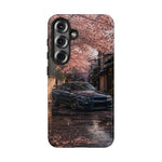 Cherry Blossom Street Scene R34 Skyline GTR Tough Case | Car Photo Cover
