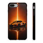 Z06 C8 Phone Case, Orange Racing Livery Studio Cover