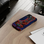 Neon Cowboy Boot phone case | High Noon Saloon design