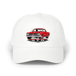 1964 GTO Dad Hat Classic Muscle Car Cap Red Goat 389 Tri-Power LeMans Coupe