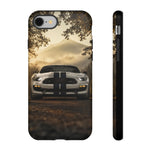 GT350 Phone Case, White Foggy Country Road Golden Hour
