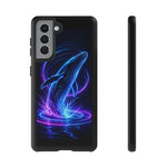 Neon Holographic Whale Phone Case | Tough Case