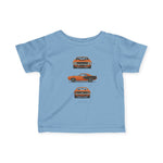 1970 Plymouth Cuda Baby Tee Toddler Shirt Classic Muscle Car Graphic Top