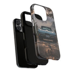 C2 1965 Sting Ray Phone Case, Silver Blue Tough Cover