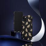 Vintage Ghost Pattern phone case | Halloween spooky stars design