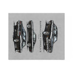 1969 Barracuda Formula S car blanket | Classic Muscle Car illustration
