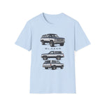 1984 Chevy Blazer Illustration T-Shirt | Vintage SUV Trio Tee