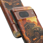 Land Cruiser FJ40 Classic 4x4 Red Rock Canyon Art Tough Phone Case