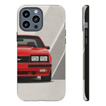Fox Body Mustang Four-Eye Red Tough Phone Case