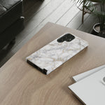 White Marble Pattern Phone Case | Tough Cover