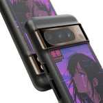 Melancholy Anime Girl Phone Case Vaporwave Tough Case