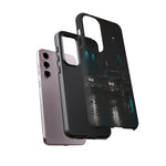 1965 Black Riviera car phone case | Retro Night Cityscape Tough Case
