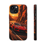 Red C8 Desert Canyon Sunset Phone Case Tough Case