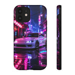 Silvia S15 Neon City JDM Car Phone Case | Tough Cover