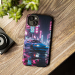 Skyline GT-R Tokyo Rain JDM Night Art Tough Phone Case