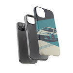 Retro Teal Sports Car C8 phone case | Tough Cases