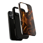 Burmese Golden Sable Portrait Art Tough Phone Case