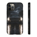 Vintage Muscle Car in Rain 1966 GTO phone case | Tough Cases