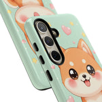 Shiba Inu Kawaii Chibi Smile Pet Dog Art Tough Phone Case