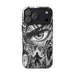 Manga Speed Lines Art Tough Phone Case