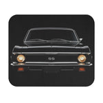 Muscle Car Nova SS Mouse Pad | Black Retro Automotive Desk Mat