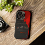 GNX Black Ember Red Tough Phone Case
