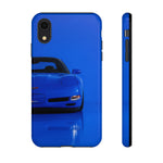 Blue Sports Car C5 Z06 phone case | Tough Cover for Vette Owners