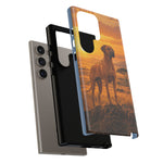 Rhodesian Ridgeback African Savanna Art Tough Phone Case