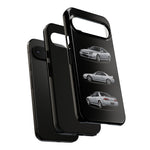 Silver Prelude Sports Coupe Tough Phone Case for JDM Fans